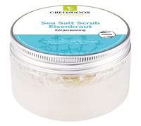 Greendoor Sel De Mer Gommage Verveine, Peeling sans Plastique, Cosmétique naturelle