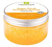 Greendoor Sucre Gommage Argousier Orange, Sucre Peeling sans Plastique, de la Manufacture Cosmétique naturelle