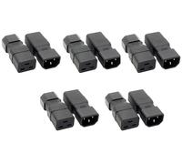 greenDracaena Dracaena Lot de 10 adaptateurs PDU UPS IEC mâle C14 vers femelle C19 Connecteur IEC