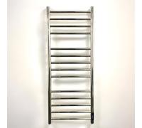 Greened House Porte-Serviettes Chauffant Électrique en Acier Inoxydable Poli Miroir, Série Siena, 1000x400mm, Montage Mural