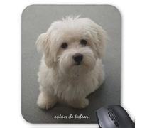 greenew Nature unique Tapis de souris coton de tuléar Tapis de souris