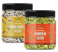 GreenFinity Graines de citrouille crue et de tournesol pour manger des aliments riches en protéines et fibres pour booster l'immunité - Lot de 2 - 250 g (Lot de 2)