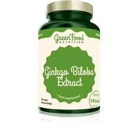 GreenFood Nutrition Ginkgo Biloba Extract capsules pour favoriser la santé physique et psychique 60 cps