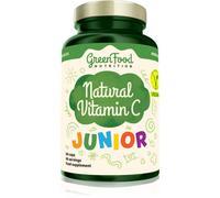 GreenFood Nutrition Junior Natural Vitamin C capsules pour soutenir le système immunitaire 46.8 g
