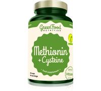 GreenFood Nutrition Methionin + Cysteine capsules pour des cheveux, une peau et des ongles en pleine santé 90 cps