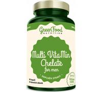 GreenFood Nutrition Multi VitaMin Chelate pour hommes 90 capsules