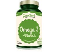 GreenFood Nutrition Omega 3 + Vitamin E capsules pour le bon fonctionnement de l’organisme 200 g