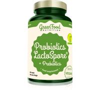 GreenFood Nutrition Probiotics LactoSpore + Prebiotics capsules aux probiotiques 60 cps