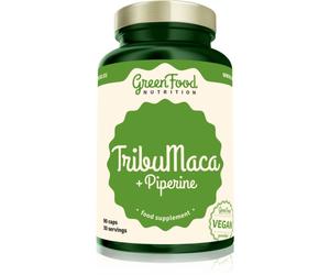 GreenFood Nutrition TribuMaca capsules pour une prostate en bonne santé et pour favoriser la virilité 102 g