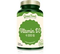 GreenFood Nutrition Vitamin D3 4000IU capsules à la vitamine E 90 cps