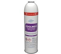 Greenfreeze Cooling 400, Réfrigérant Ecologique, froid négatif et positif banque frigo, canette substitut de 1000g, R404A R502 R22 et R290 + robinet