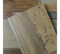 GreenFullHouse Planche de sol auto-adhésive Vinyle Carrelage Décoller et coller Carreau de sol Anti-rayures pour cuisine Couloirs Planche de sol 2.0mm 36 planches (5.02m²,Bleu rustique)