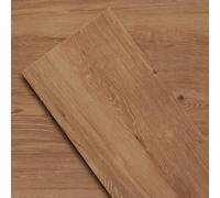 GreenFullHouse Planche de sol auto-adhésive Vinyle Carrelage Décoller et coller Carreau de sol Anti-rayures pour cuisine Couloirs Planche de sol 2.0mm 36 planches (5.02m²,Marron rose)