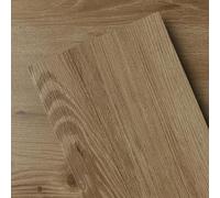 GreenFullHouse Vinyl Flooring Self Adhesive Floor Planks with Wood Effect Peel and Stick 2.0 mm 1 Piece Fire-Resistant for Bathroom Hallways Laundry Room (Pink Brown Sample)