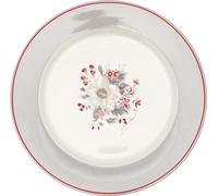 Greengate Abella assiette plate blanche 25,6cm