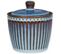 Greengate Alice Boîte À Sucre En Céramique Bleu 225 Ml 9 Cm