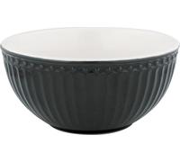 Greengate Bol ALICE Gris 450 ml Bol à céréales Everyday Vaisselle DARK GREY