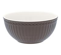 Greengate Coquille Alice Braun 450 ML Bol à Céréales Everyday Vaisselle Sombre