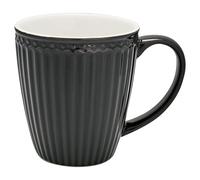 Greengate Gobelet Alice Gris 400 ML Tasse Café Tous les Jours Vaisselle Foncé