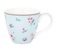 Greengate Gobelet Sila Pale Bleu avec Fleurs Tasse en Porcelaine