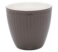 Greengate Latte Cup Gobelet ALICE Brun Everyday Vaisselle DARK CHOCOLATE 300 ml