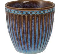Greengate MINI Latte Cup Becher ALICE OYSTER BLUE Blau Everyday Geschirr 7x7 cm