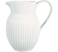 Greengate Pichet ALICE Blanc Pichet 1,5 litre Everyday Vaisselle Carafe Pichet de jus de fruits