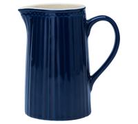 Greengate Pichet ALICE Bleu Pot 1 litre Everyday Vaisselle Carafe DARK BLUE