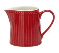 Greengate Pot à Lait Alice Rouge Petit Crème Everyday Vaisselle Rouge 6x8,5 CM