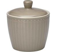 Greengate Sucrier ALICE Gris Pot de sucre Everyday Vaisselle WARM GREY Boîte