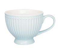 Greengate Tasse à thé ALICE PALE BLUE Bleu Tasse à thé en céramique avec anse 400 ml
