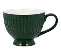 Greengate Tasse à thé ALICE PINEWOOD GREEN Vert Céramique Tasse à thé avec anse 400 ml