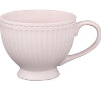Greengate tasse à thé ALICE VINTAGE ROSE rose en céramique poignée 400 ml