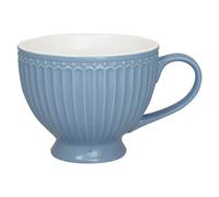 Greengate Tasse de Thé Alice Bleu Ciel Céramique à Thé avec Anse 400 ML