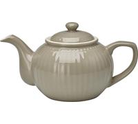 Greengate Théière ALICE Gris Pot 1 litre Everyday Vaisselle Teapot WARM GREY