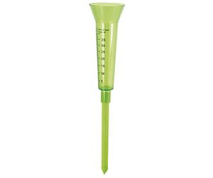 GREENGERS 90404 Pluviomètre de Jardin à Planter - Capacité 40 mm - Pluviomètre Plastique 40 cm - Mesure des Précipitations Simple et Efficace