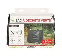 GREENGERS - Sacs à déchets de jardin, Jardin - Big Bag pour jardin XXL 730L, Sac à déchets de jardin XXL 730L, Sac jardinage 730L - 1 Sac - Très grand volume, Autostable, 220g/m² - L90 x l90 x H90cm