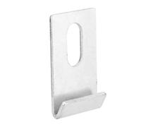 Greenhouse Base Clips 10 - Pack | Sturdy Metal Ground Fixings | Protective Frame Connectors for Aluminum Greenhouses / Outdoor Structures | 3.7x2.1cm