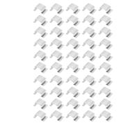 Greenhouse Clips Set - 50 Pack G Shape Gardening, Fasteners for Plant Support and Trellis Fixing Reusable Durable Connectors for Orchid Pepper and Vine Plants Gardening Use Strong Grip Plant