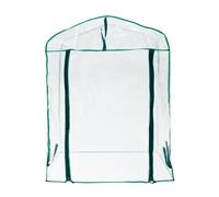 Greenhouse Cover Outdoor Grow Tent Grow Bag Grow House PVC Cover Plastic Garden Green House Gardening Windows (no Iron Shelf)(69x49x92)