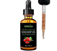 GreenIVe Huile de rose musquée pour chien, 100 % pure, pressée à froid, huile vierge exclusive à Amazon (59,1 ml)