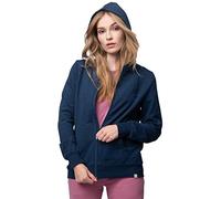 greenjama Sweat à Capuche de qualité Douce et certifié Gots Veste de survêtement, Bleu Outremer, 46 Femme