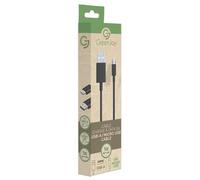 GreenJoy-Câble Charge et Data Micro USB / 2A - 1m - Noir