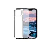 Greenland - Coque de protection pour téléphone portable - bouton-pression - 100 % de plastique recyclé - clair - pour Apple iPhone 12, 12 Pro