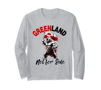 Greenland Flag Bear Support Greenland is Not for Sale Manche Longue