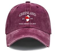 Greenland Hat Casquette de baseball Make America Go Away