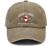 Greenland Hat Casquette de baseball Make America Go Away, Khika., 53