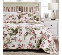 Greenland Home Butterflies Twin Quilt Set by Greenland Home