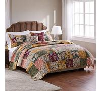 Greenland Home Fashions Groenland Maison Antique Chic Lit avec Bonus de, Coton, Multicolore, King