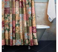 Greenland Home Fashions Groenland Maison Antique Chic Patchwork Rideau de Douche